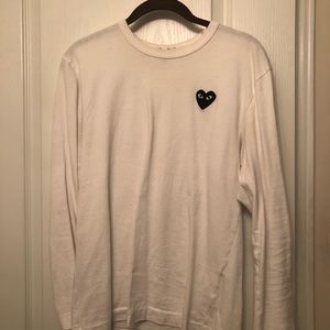 White comme des garçon l/s